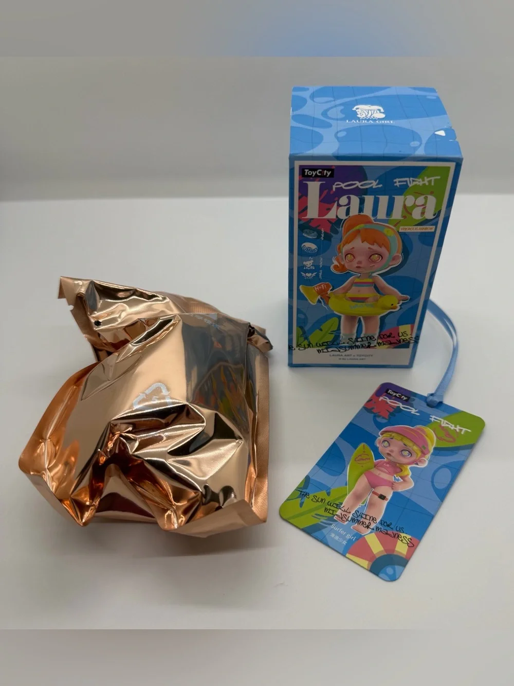 Laura Pool‎ Fight Series Confirmed Surfer Girl Vinyl Figure